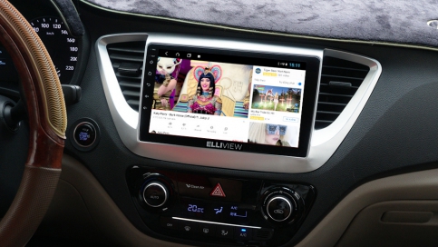 Màn hình DVD Android liền camera 360 xe Hyundai Accent 2017 - 2020 | Elliview S4 Basic